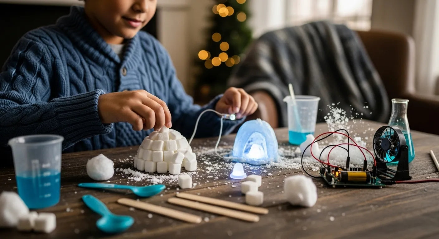 Cozy & Creative: Winter STEM Challenges for Kids | I'm the Chef Too