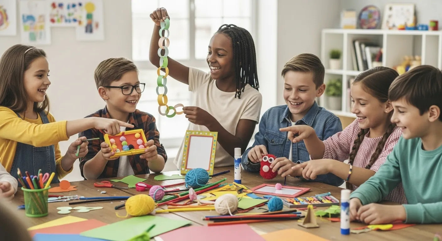 Friendship Crafts for Kids: Fun Activities for Social Skills