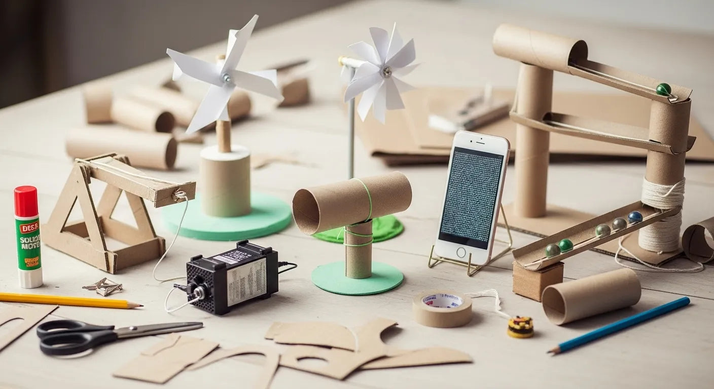 Crafting Genius: Paper Towel Roll STEM Projects | I'm the Chef Too