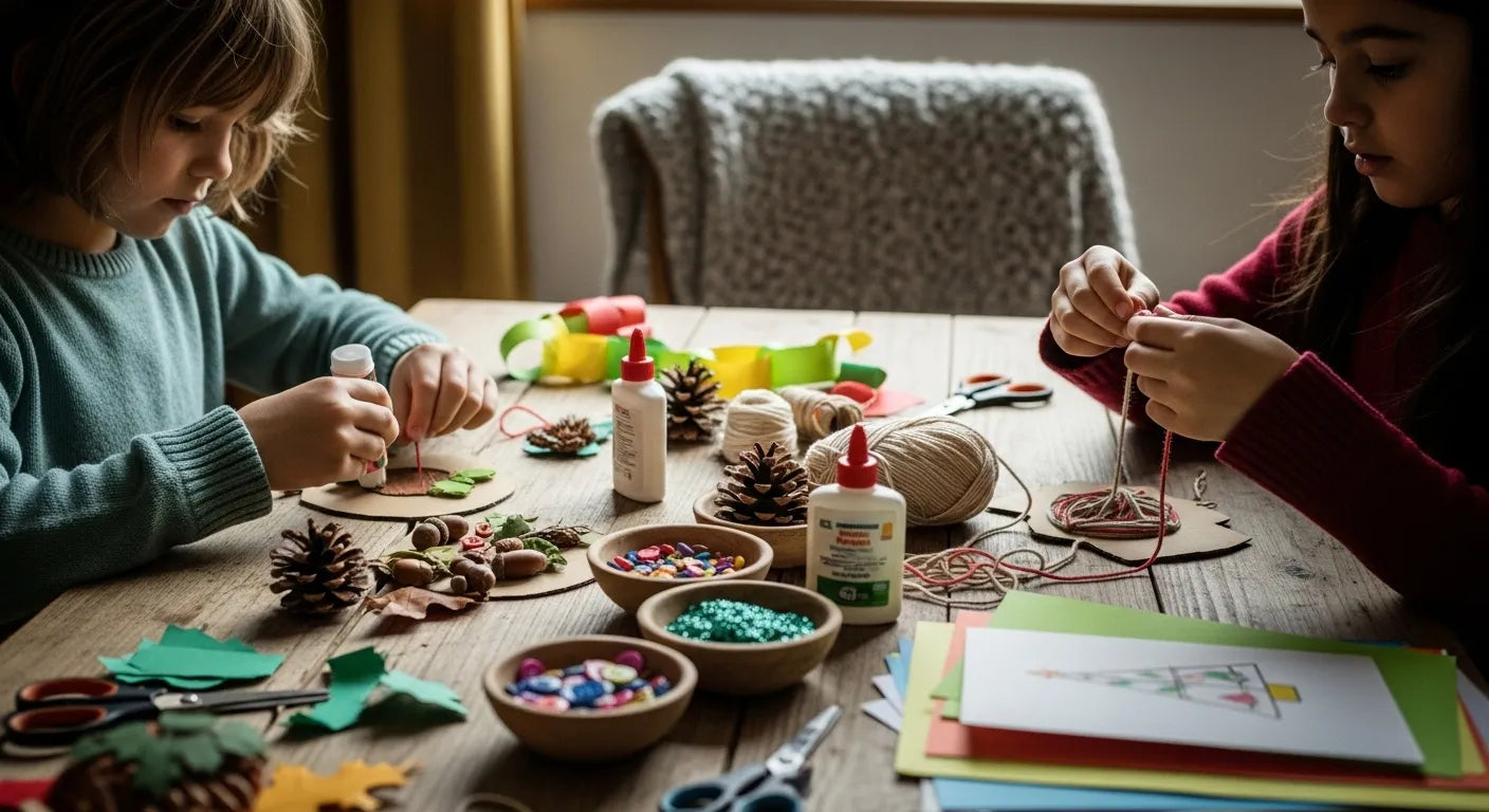 Crafting Activity Crafting Joy: Budget-Friendly Holiday Activities for Kids | I'm the ...