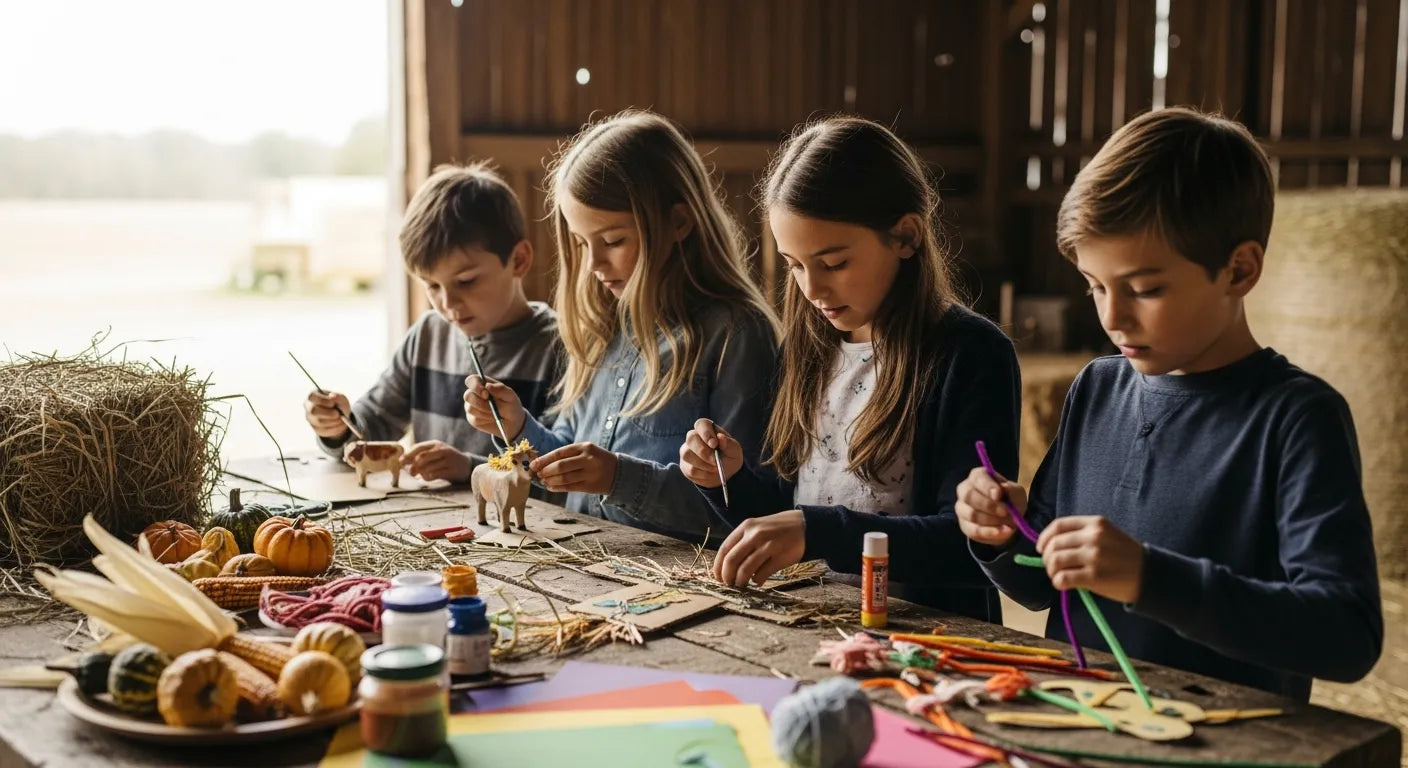 Creative Barn Crafts: Fun Art & STEM Activities for Kids