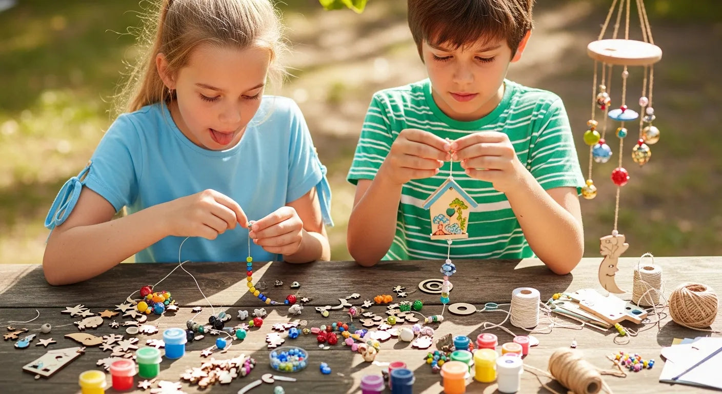 Fun & Educational Wind Chime Craft for Kids
