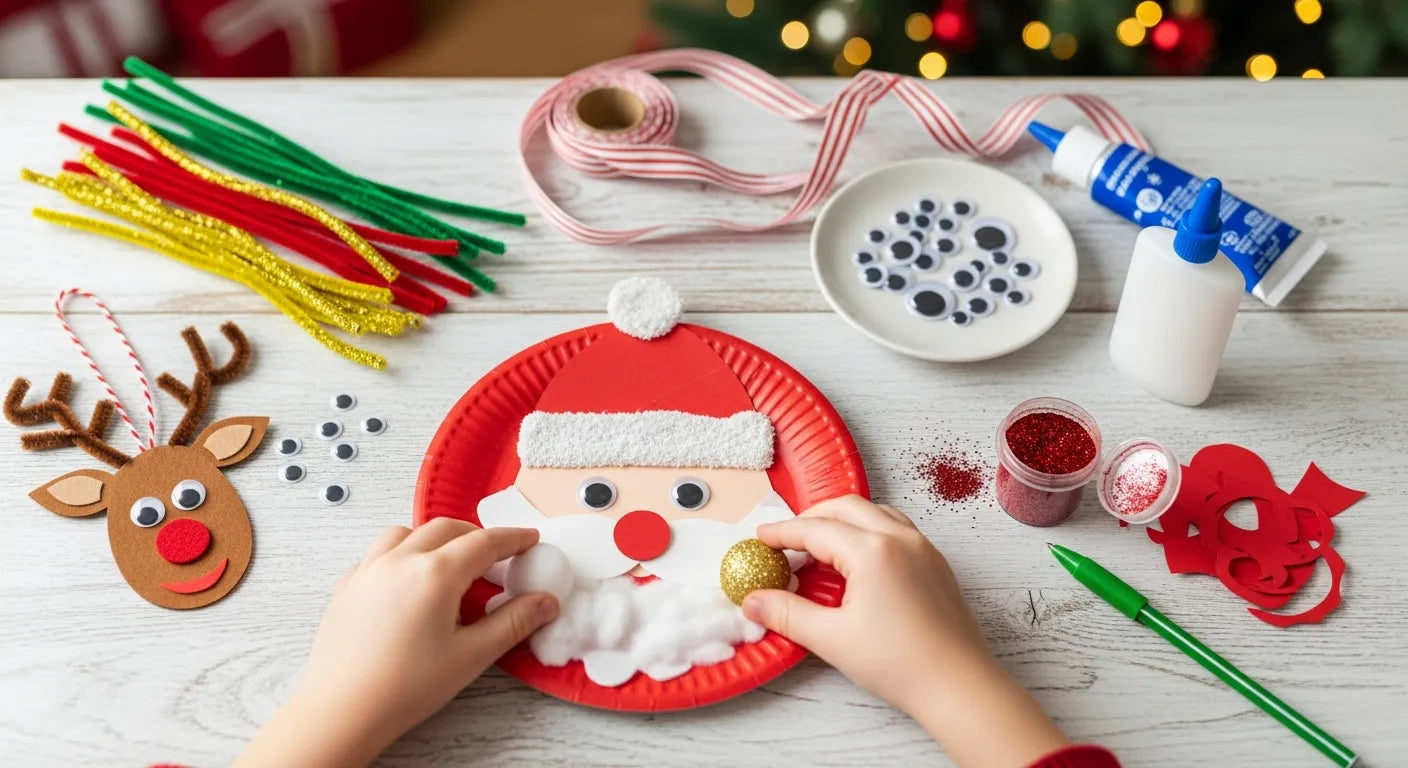 Crafty Christmas Joy: Easy Kids Christmas Craft | I'm the Chef Too