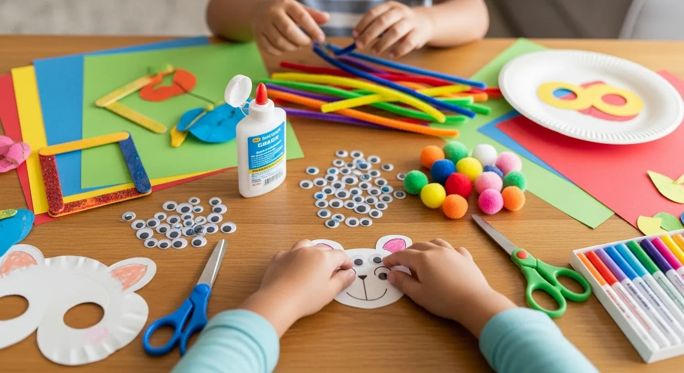 Crafty Fun: Easy Crafts for Kids & Creative Learning | I'm the Chef Too