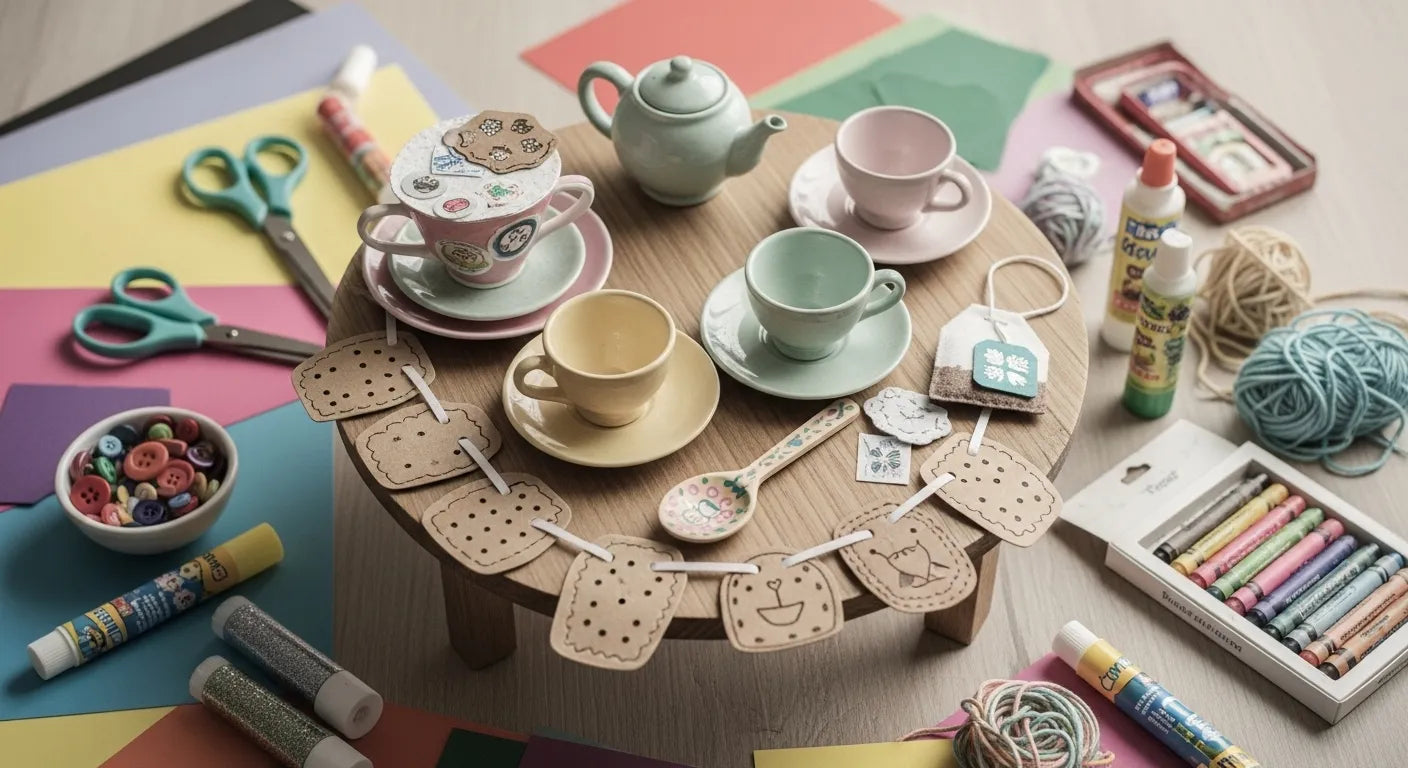 Crafty Tea Parties: Fun Ideas & Tea Party Crafts for Kids | I'm the ...