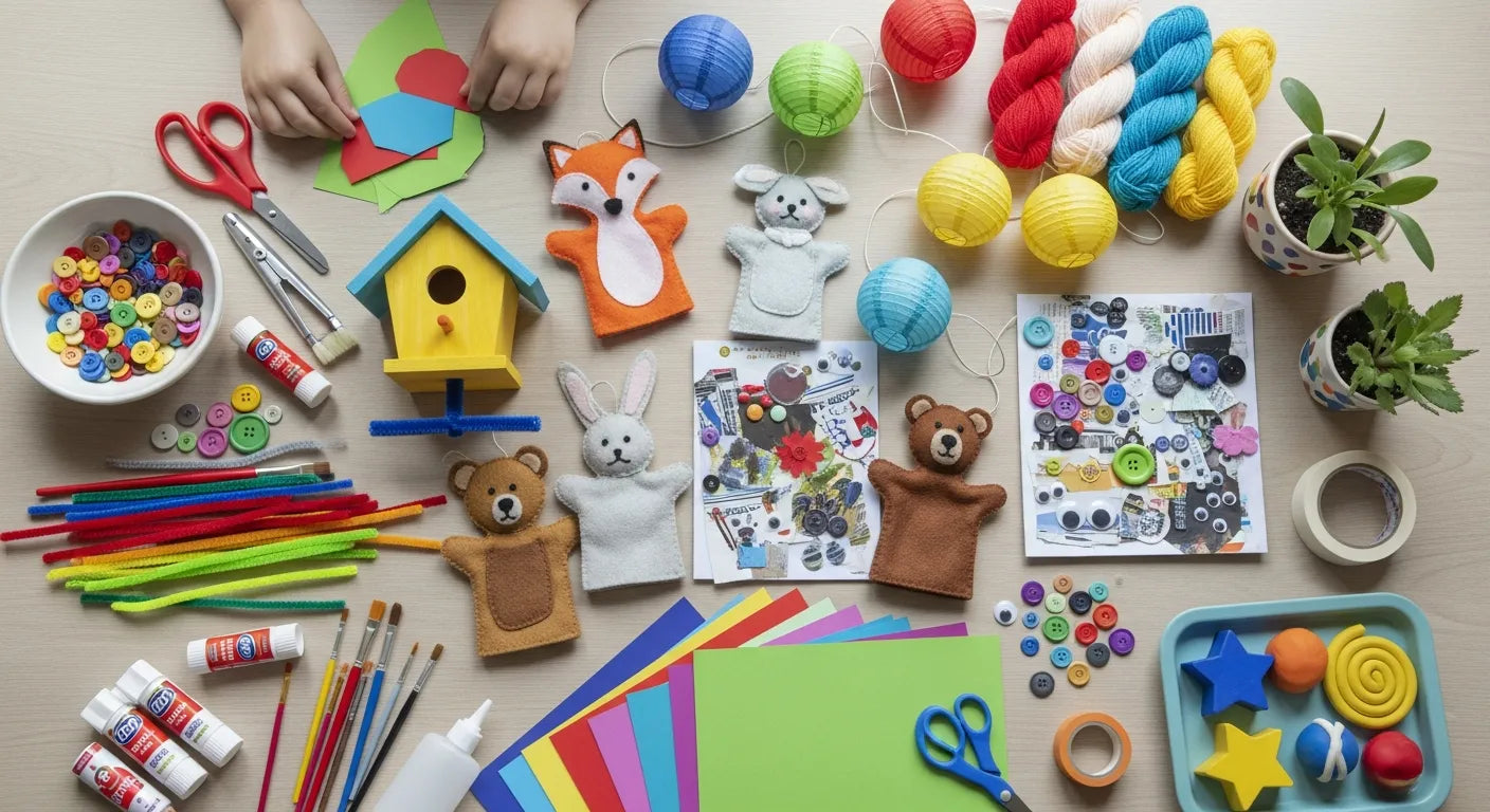 Creative Crafts for Kids Ideas: Spark Imagination & Skills | I'm the ...