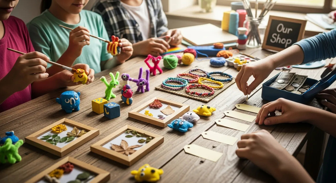 Creative Crafts for Kids to Sell: Young Entrepreneur Guide