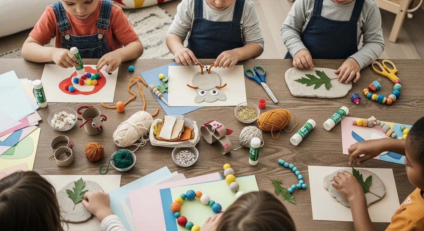 Engaging Crafts for Kids: Creative Play for 3-Year-Olds