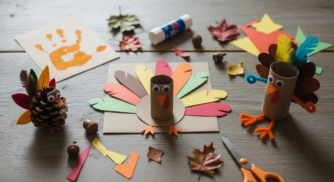 Creative Kids Turkey Craft Ideas | I'm the Chef Too