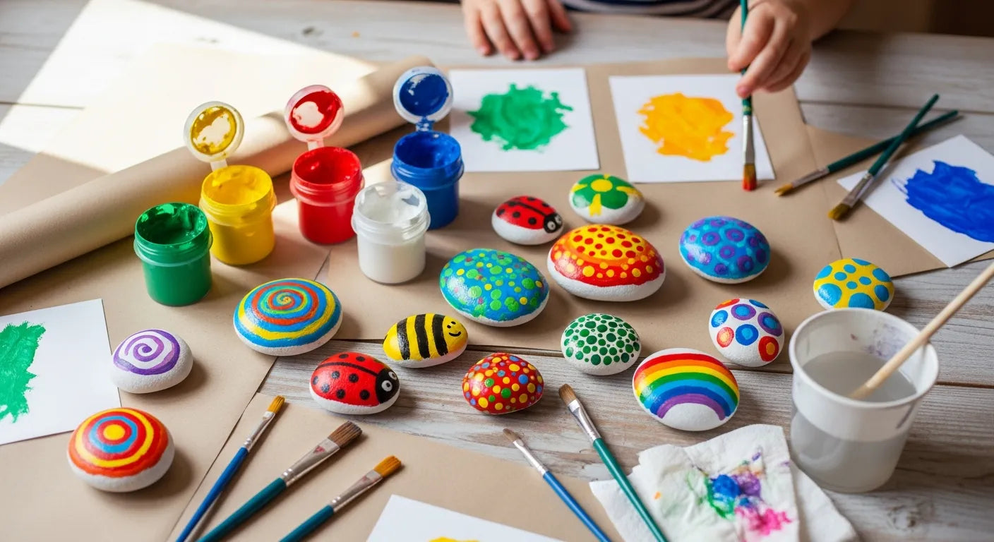Creative Paint Crafts for Kids: Spark Curiosity & Learning