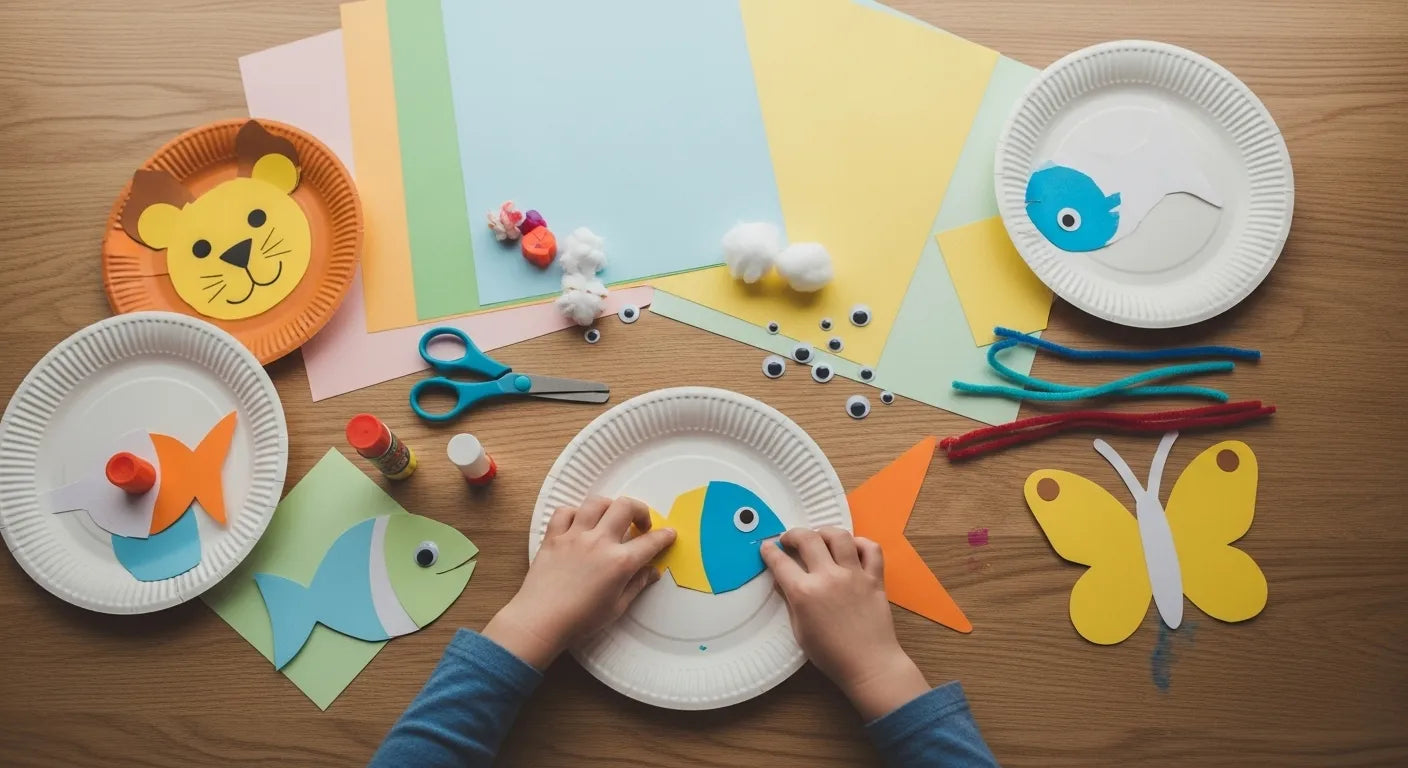 Paper M Creative Paper Plate Craft for Kids: Hands-On Fun & Learning | I'm the ...