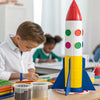 Creative Space Rocket STEM Activity for Kids
