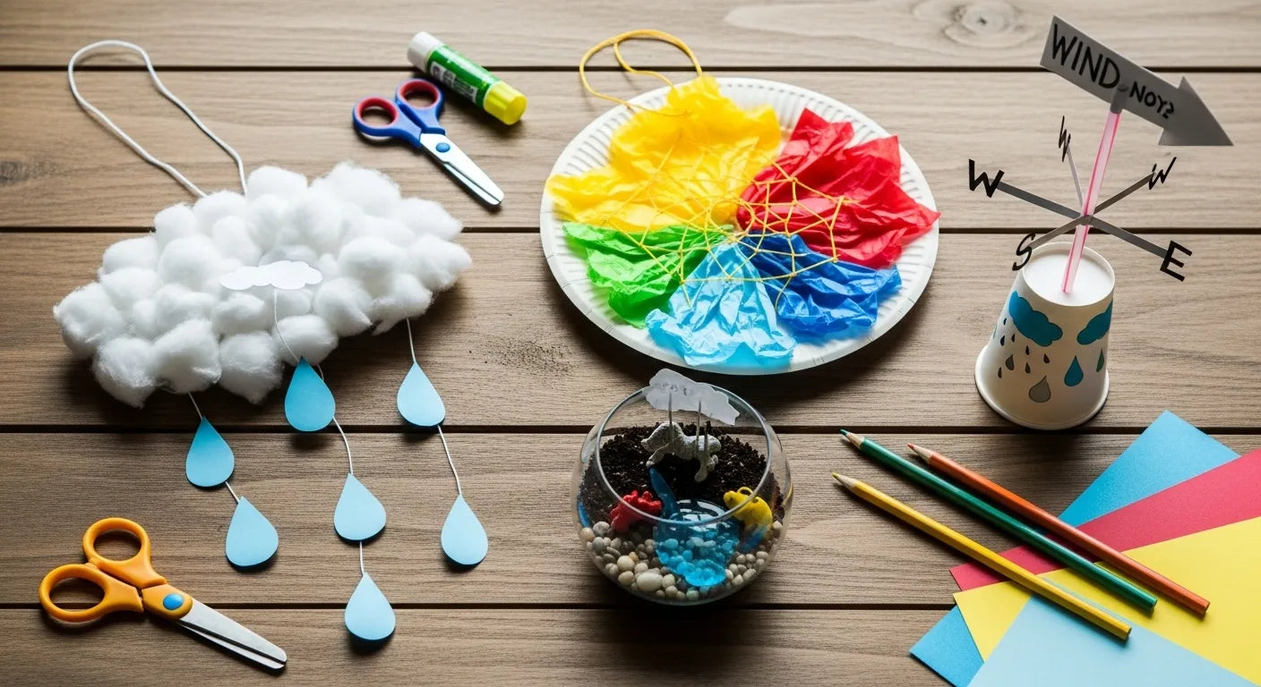 Creative Weather Crafts for Kids: Fun STEM Learning | I'm the Chef Too