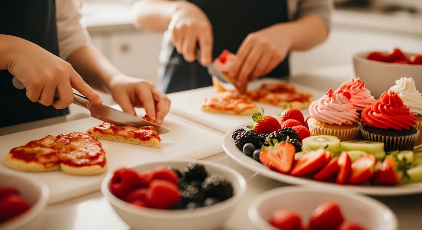 Cute Valentine's Dinner Ideas for Kids: Fun at Home | I'm the Chef Too