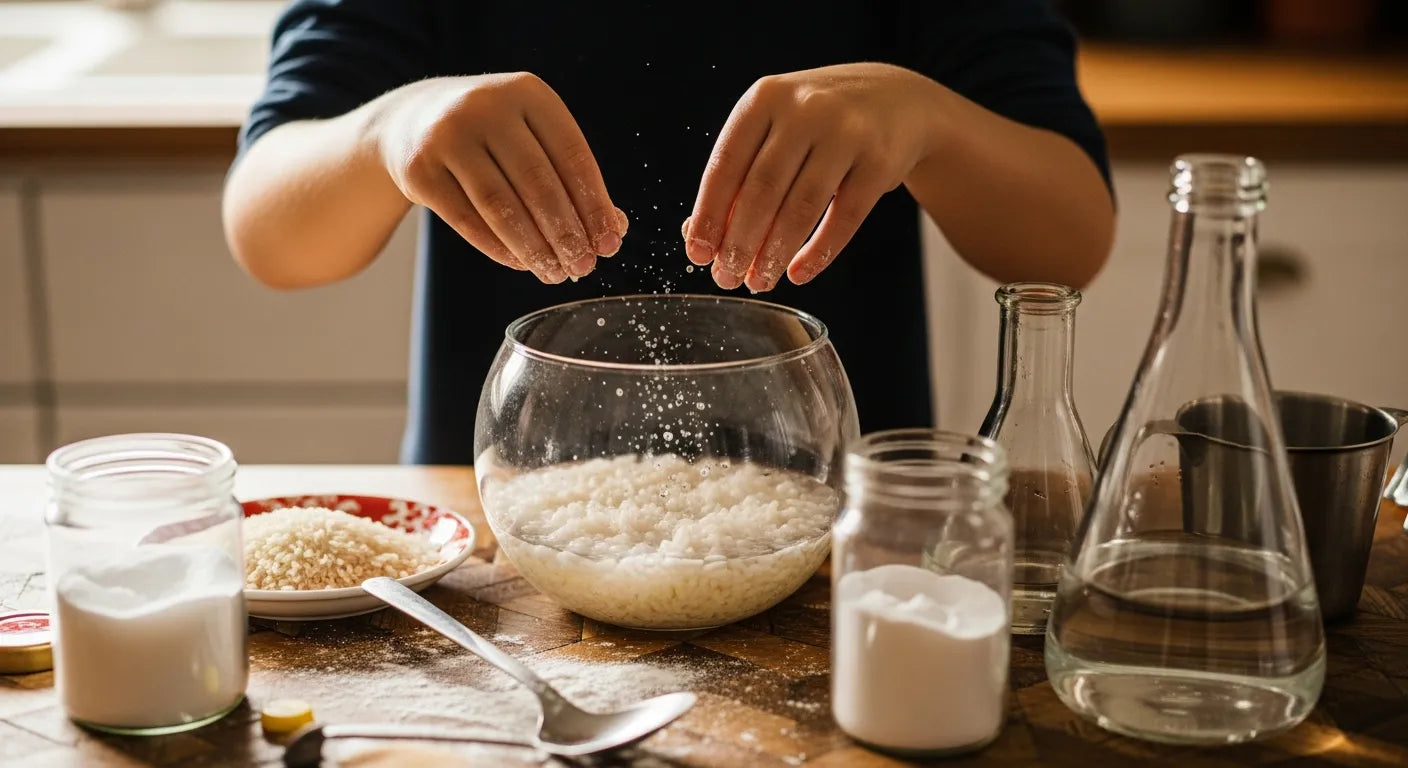 Magic Dancing Rice Fun Dancing Rice Experiment: Easy Science for Kids