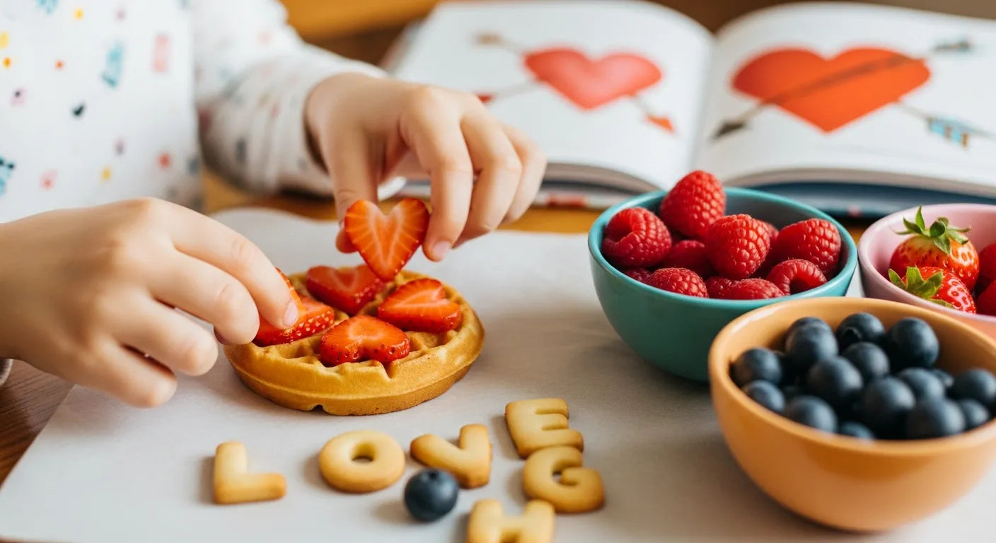 Delicious & Educational Valentines Day Snacks for Kids | I'm the Chef Too