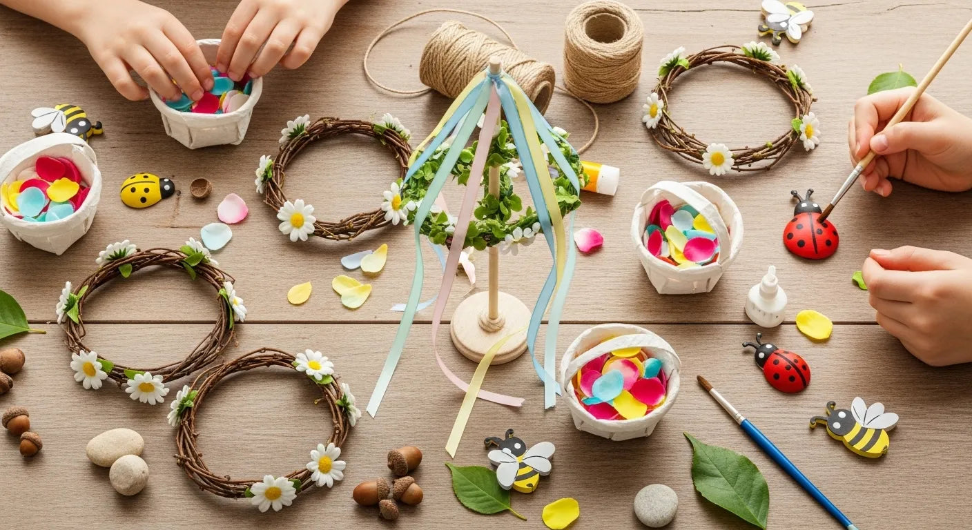 Fun May Day Crafts for Kids: Celebrate Spring Creatively