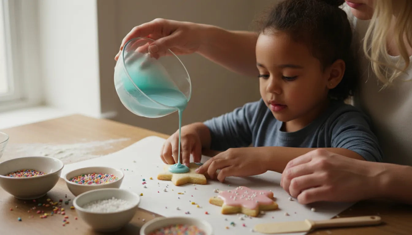 Easy Cookie Decorating Icing for Kids: A Simple Guide | I'm the Chef Too