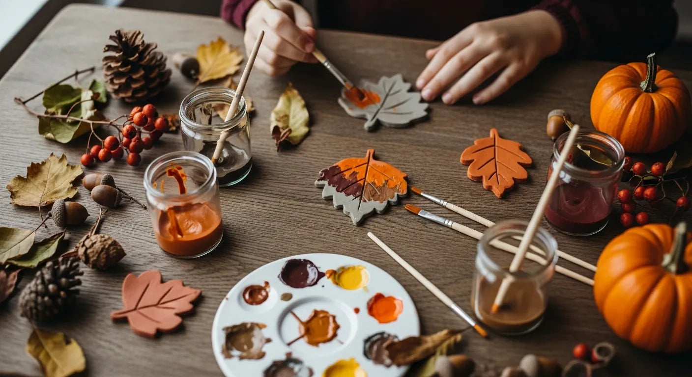Easy Fall Paint Crafts for Creative Kids | I'm the Chef Too