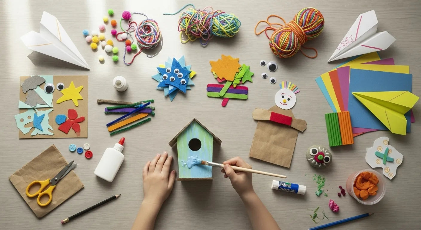 Easy Home Crafts for Kids: Unleash Creativity & Learning | I'm the Chef Too