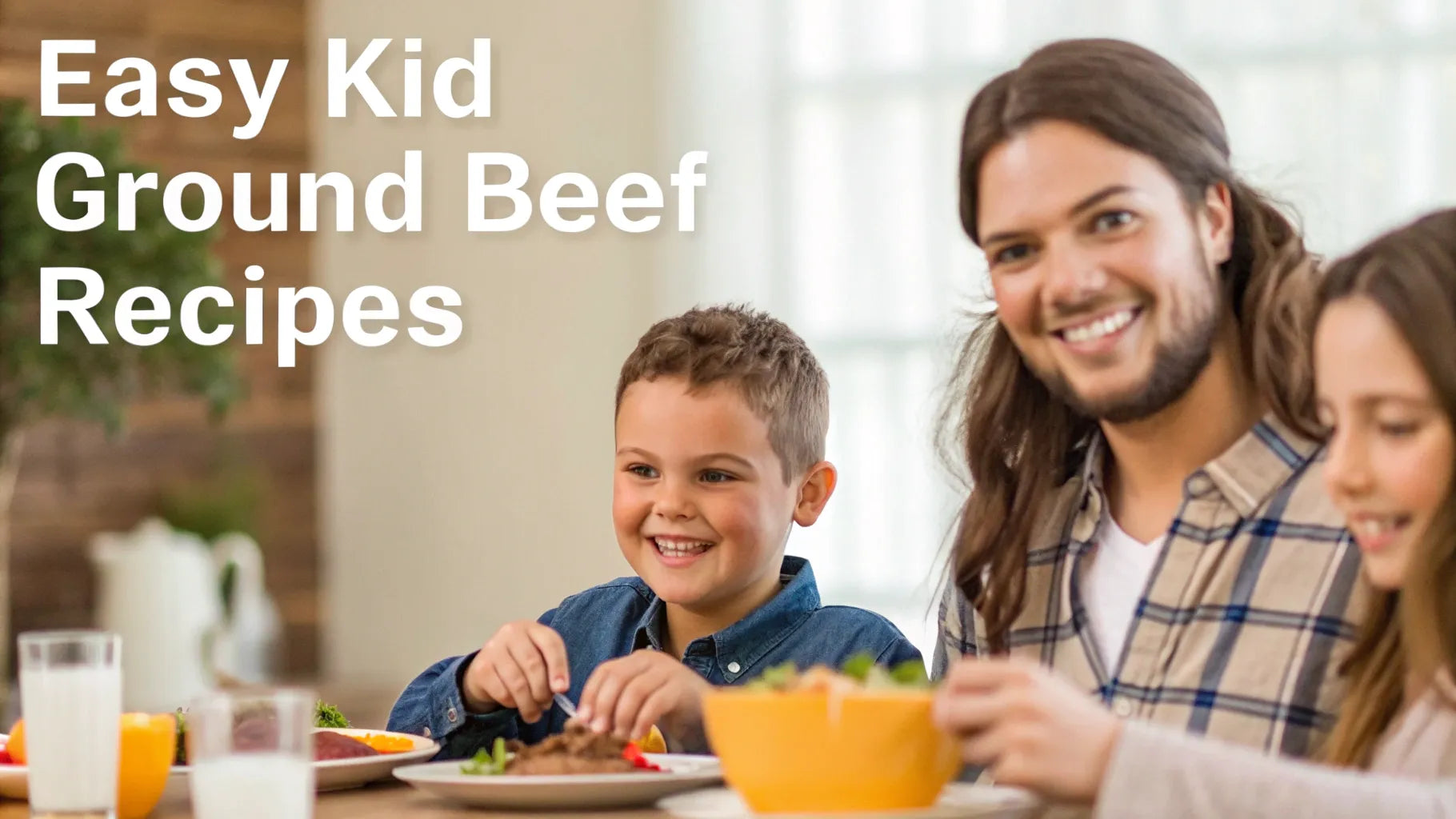 Easy Kid Ground Beef Recipes: Family Meals & STEM Fun | I'm the Chef Too