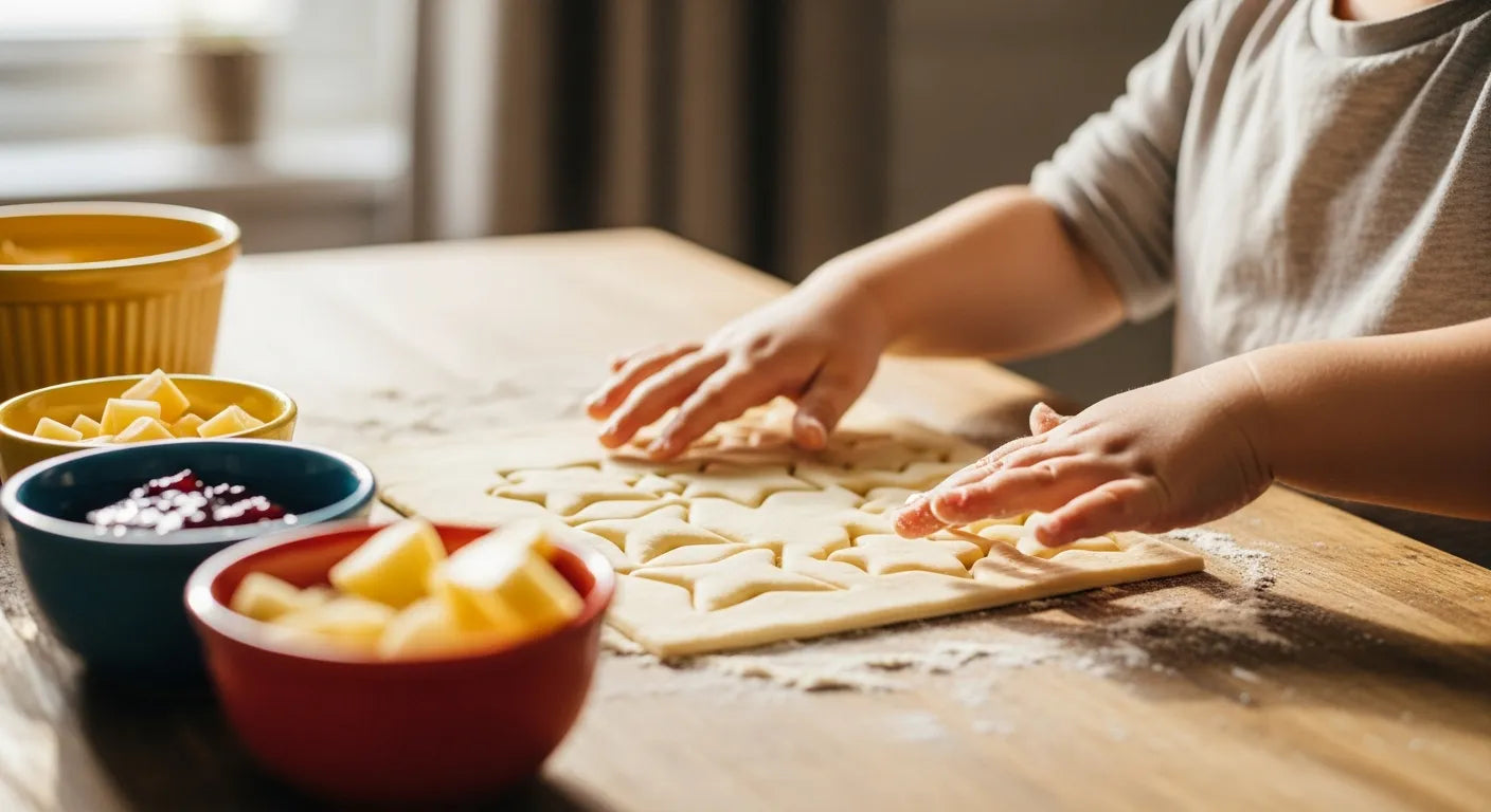 Easy Puff Pastry Toddler Recipes for Fun Kitchen STEM | I'm the Chef Too