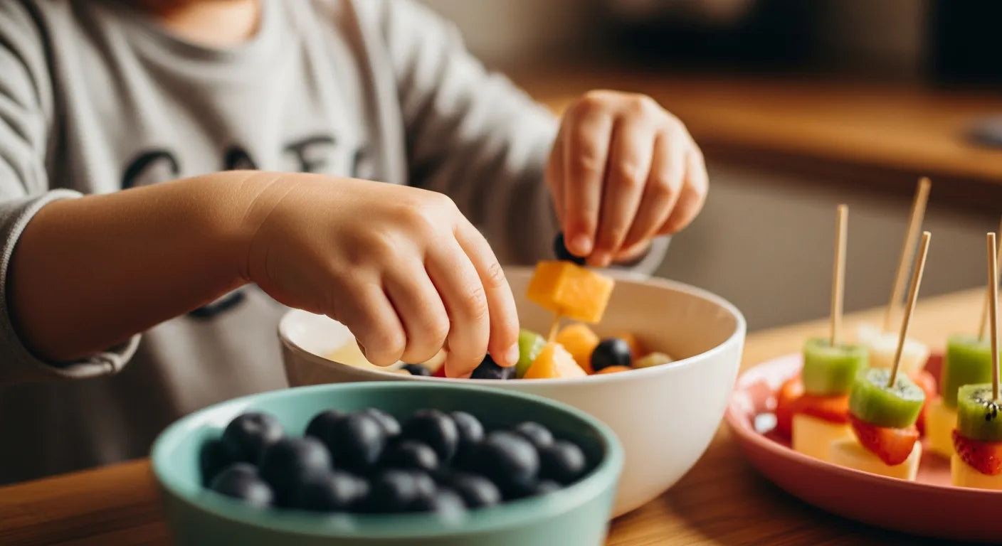 Easy Snacks Kids Can Make Themselves | I'm the Chef Too