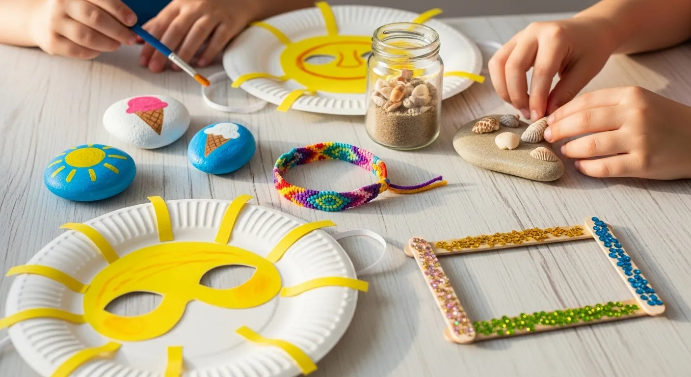 Easy Summer Crafts for Kids: Fun & Fast Projects | I'm the Chef Too