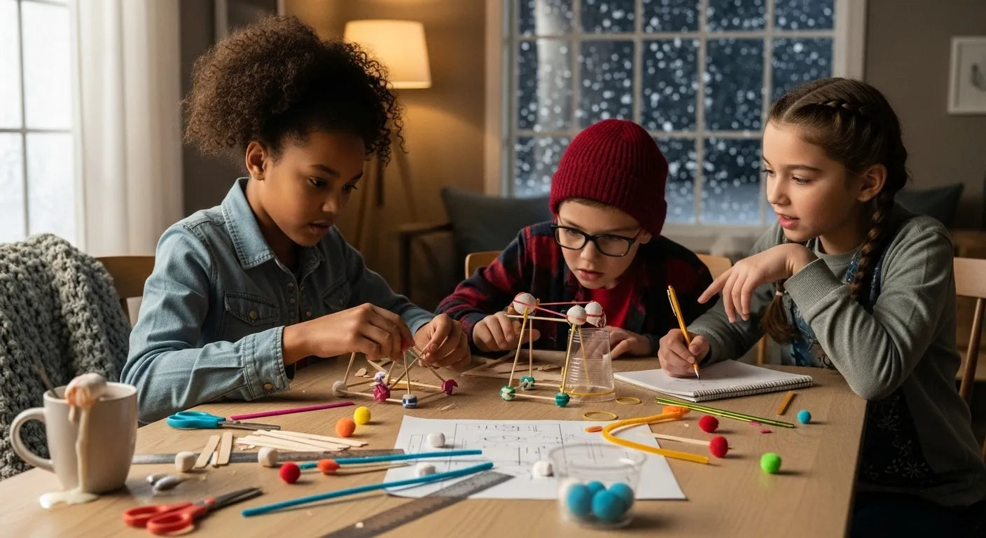 Embrace Winter: Creative STEM Challenges for Kids | I'm the Chef Too