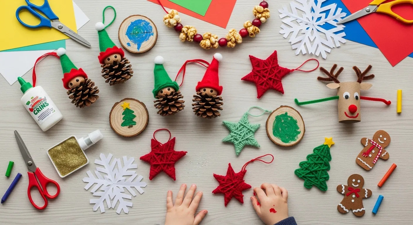 Engaging Christmas Crafts Kids Can Make | I'm the Chef Too