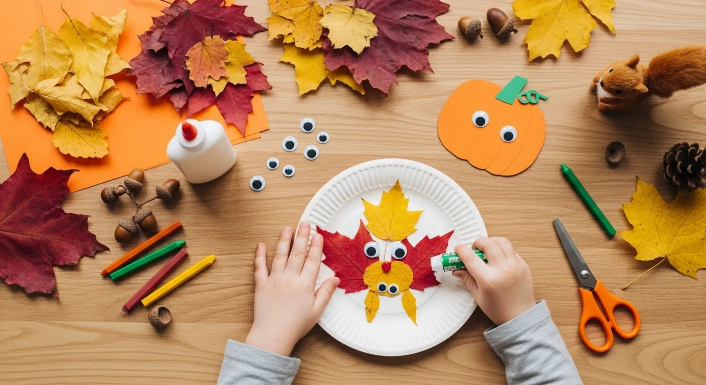 Fall Crafts for Kids: Autumn Fun from 3 Years Old | I'm the Chef Too
