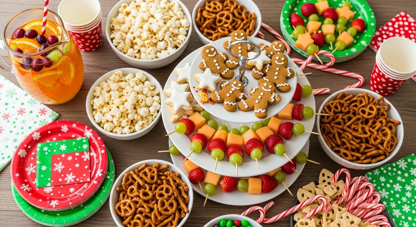 Festive Christmas Party Snacks for Kids | I'm the Chef Too