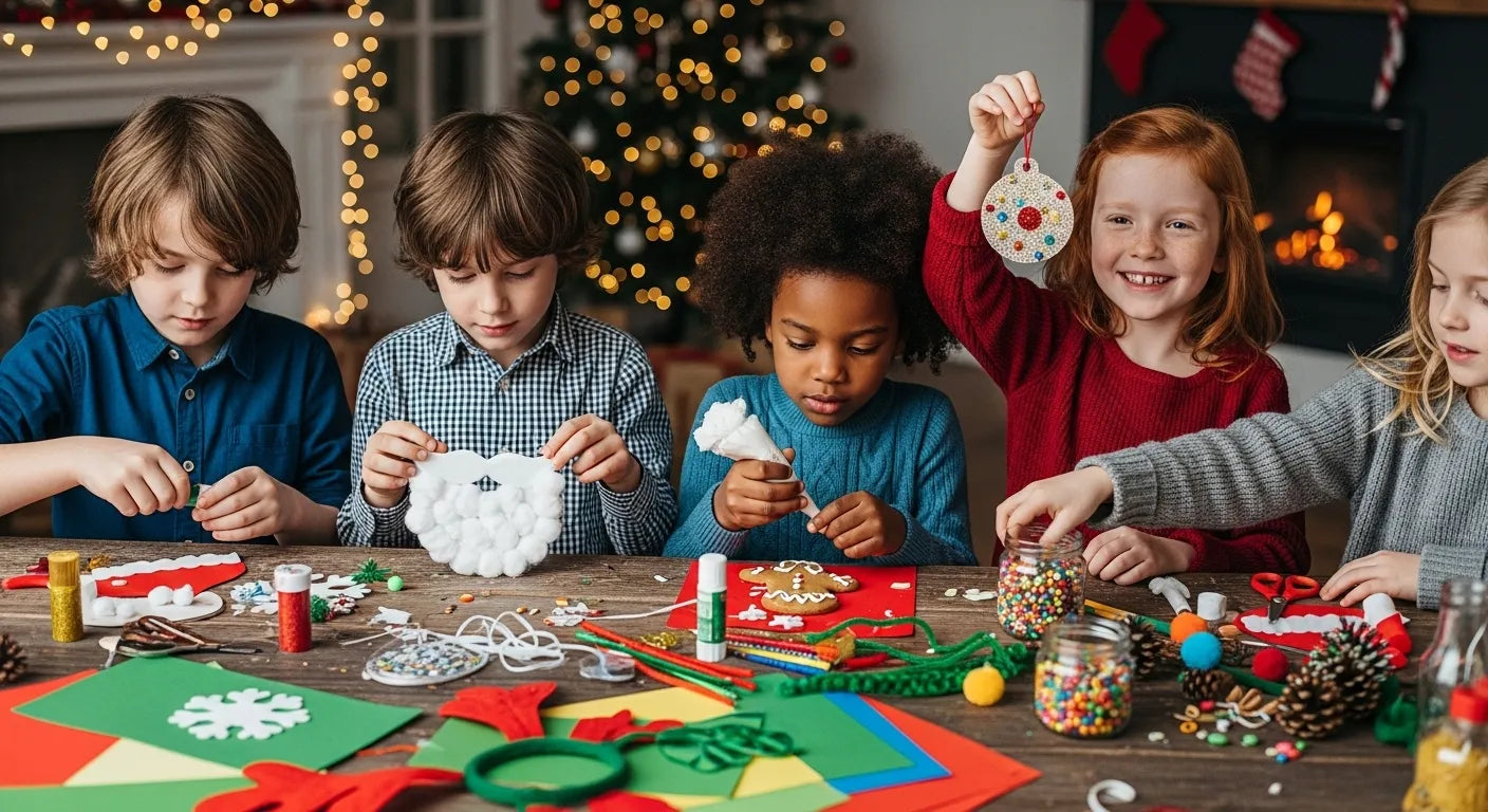 Festive Fun: Kids Christmas Party Craft Ideas | I'm the Chef Too