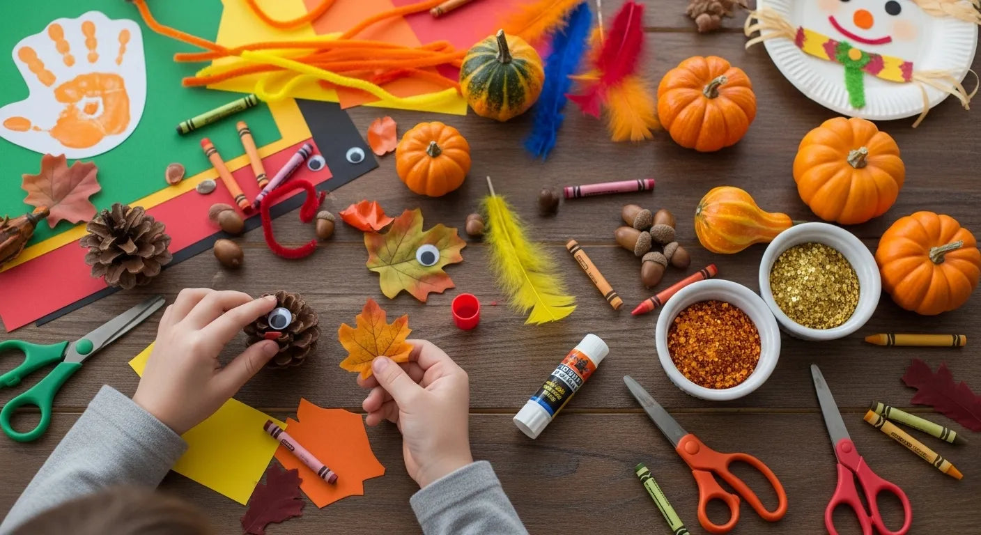 Festive Thanksgiving Crafts for Kids: A Harvest of Fun & Learning | I'm ...