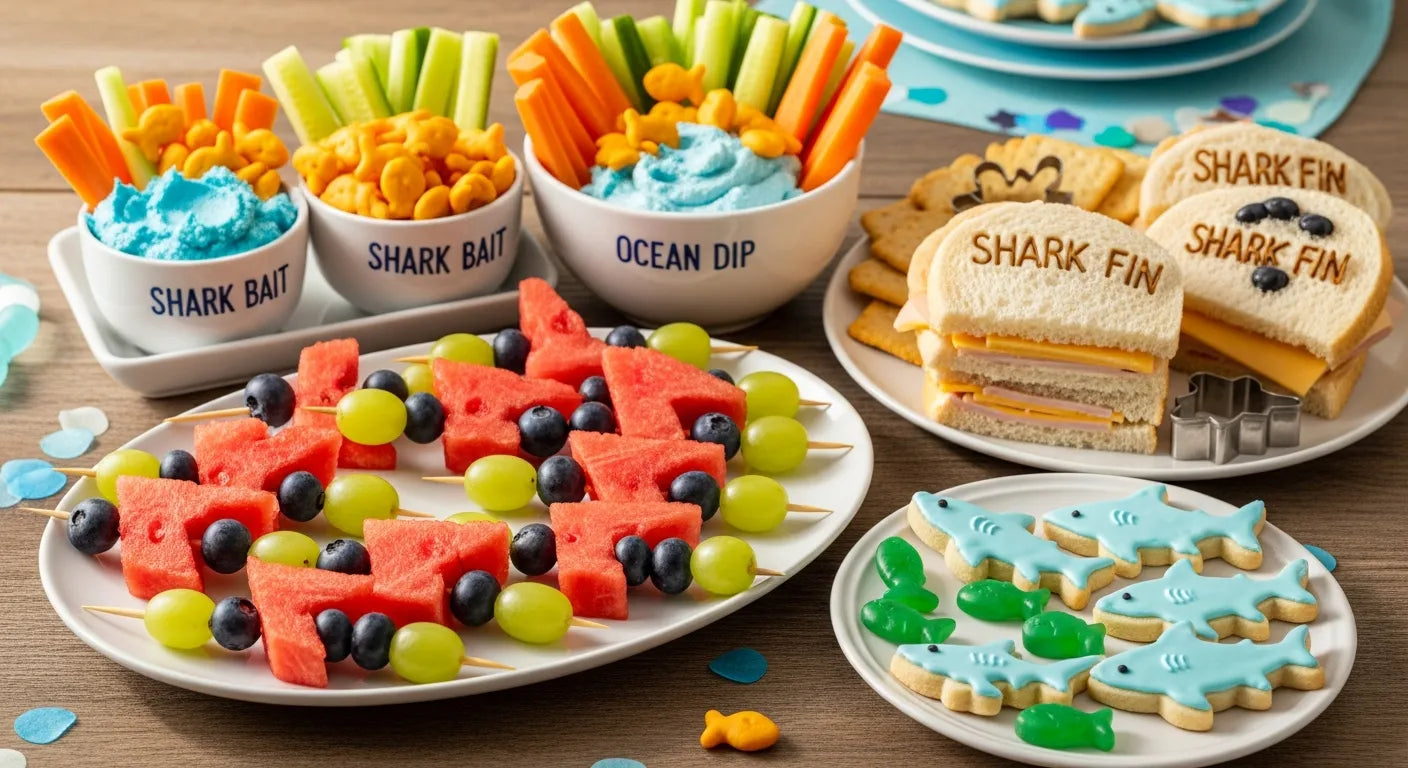 Fun and Educational Shark Themed Snacks for Kids