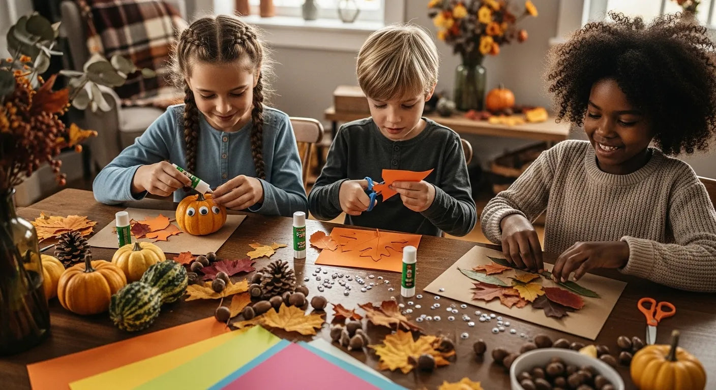 Fun Fall Crafts with Kids: Harvest Creativity & Learning | I'm the Chef Too