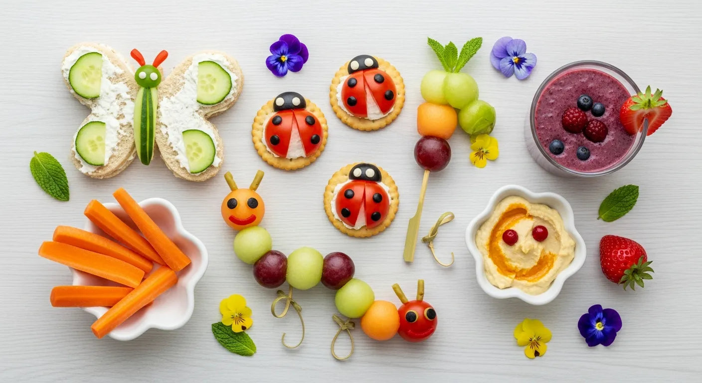 Spring Time Snacks Adorable Spring Themed Snacks for Kids to Make Together