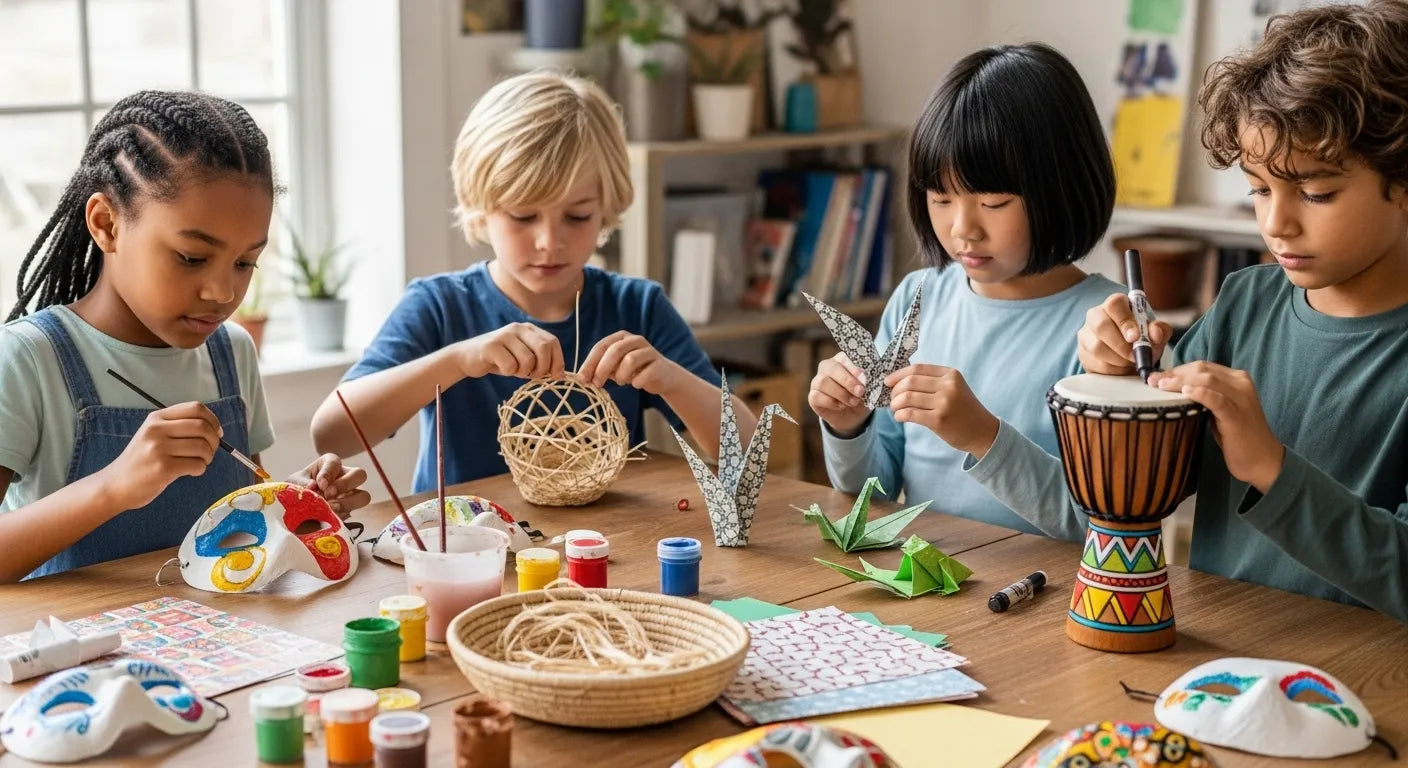 Multicultural Spring Craft Multicultural Crafts for Kids: Explore World Cultures