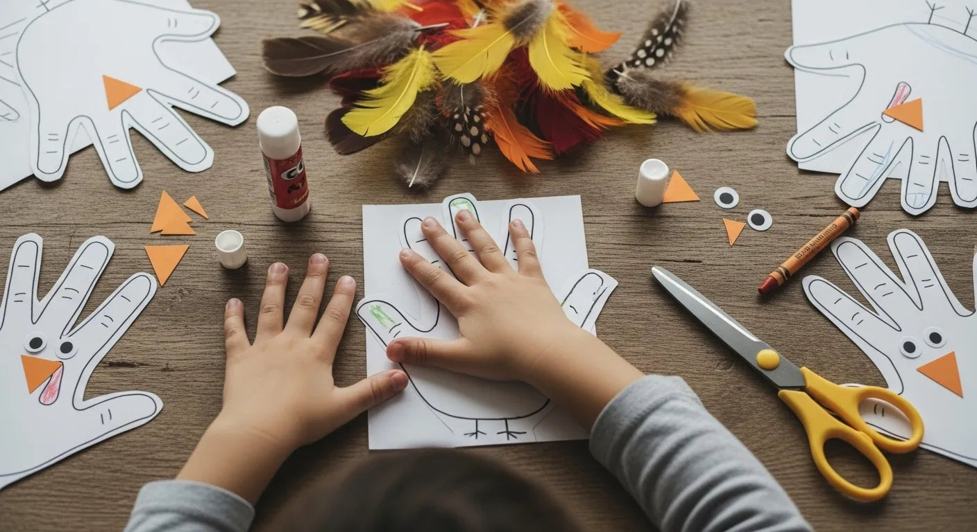 Hand Turkey Kids Craft: A Feathered Adventure in Creativity and ...