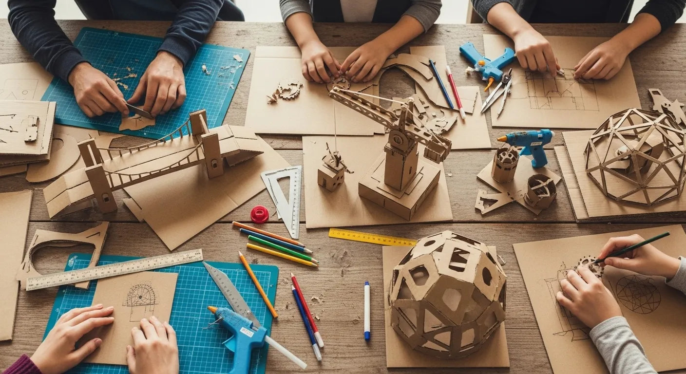 10 Fun STEM Cardboard Projects For Creative Kids 10-fun-stem-cardboard-projects-for-creative-kids