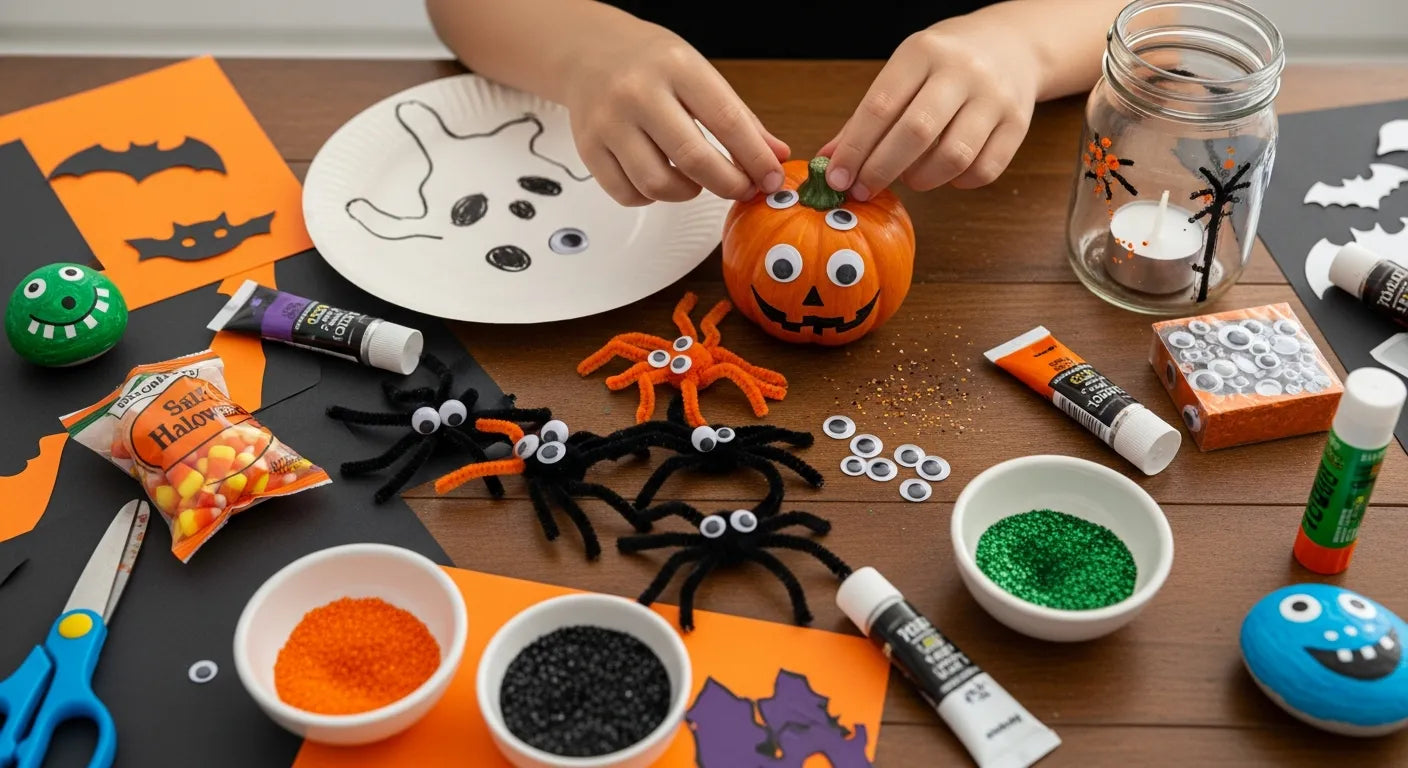 Hauntingly Fun Kids Halloween Arts and Crafts | I'm the Chef Too