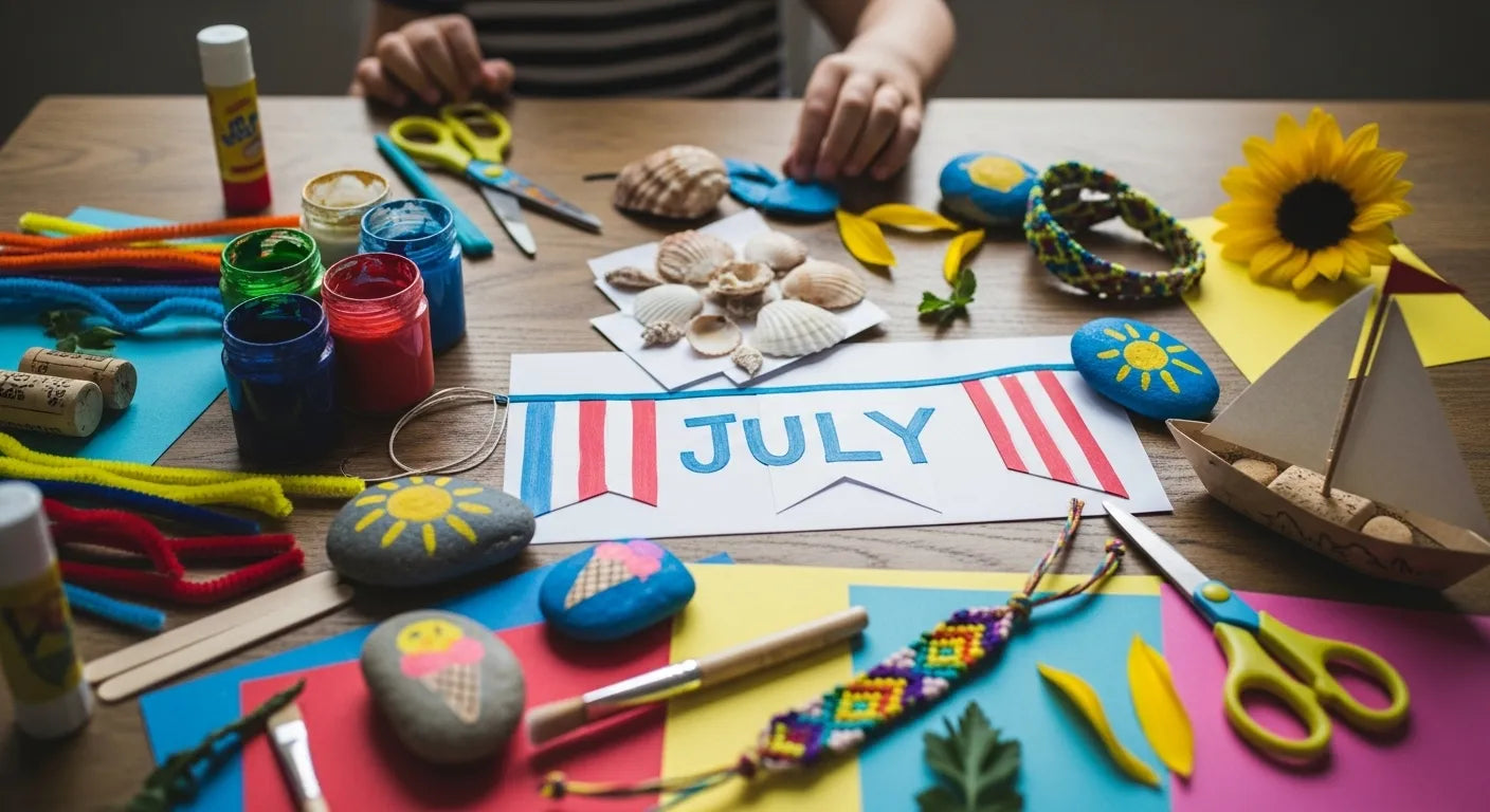 July Crafts for Kids: Sparking Summer Learning & Family Fun | I'm the ...