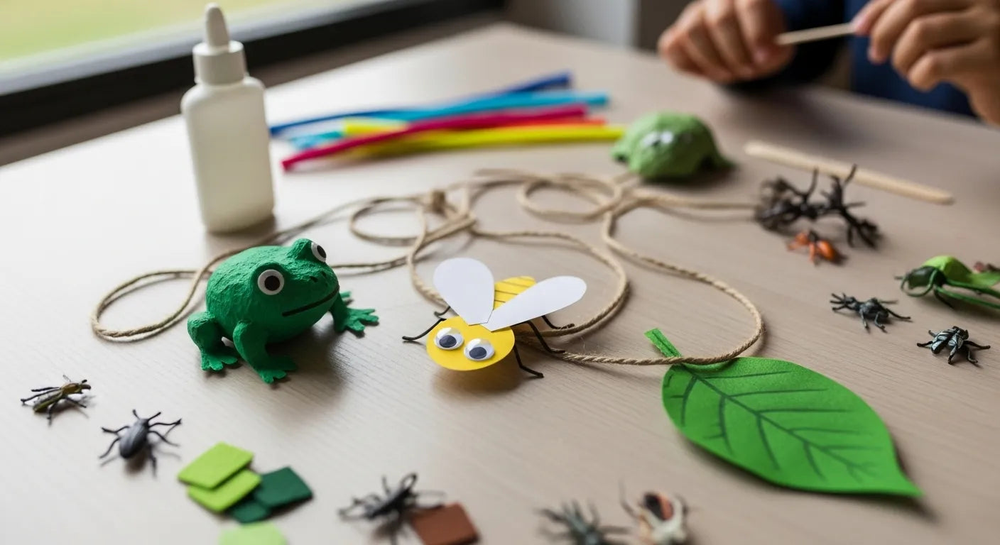 Easy Food Chain Craft for Kids: Spark Science Curiosity