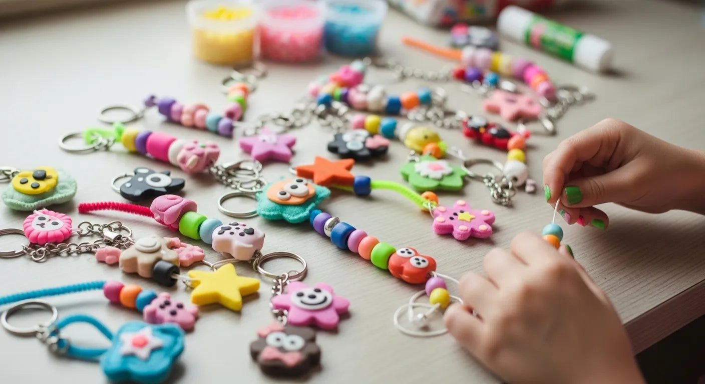 Fun Kid Keychains DIY Keychain Crafts for Kids: Fun Learning Activities