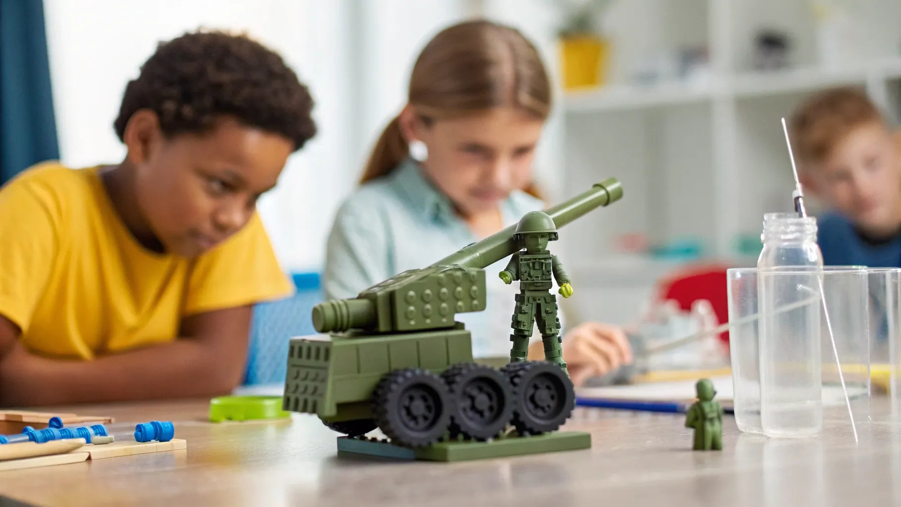 Create An Army Build an Army Man Launcher: Fun STEM Activity for Kids