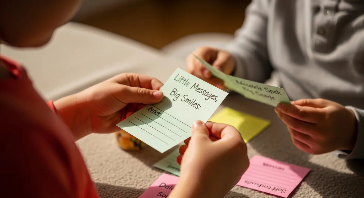Little Messages, Big Smiles: The Power of Snack Notes for Kids | I'm ...