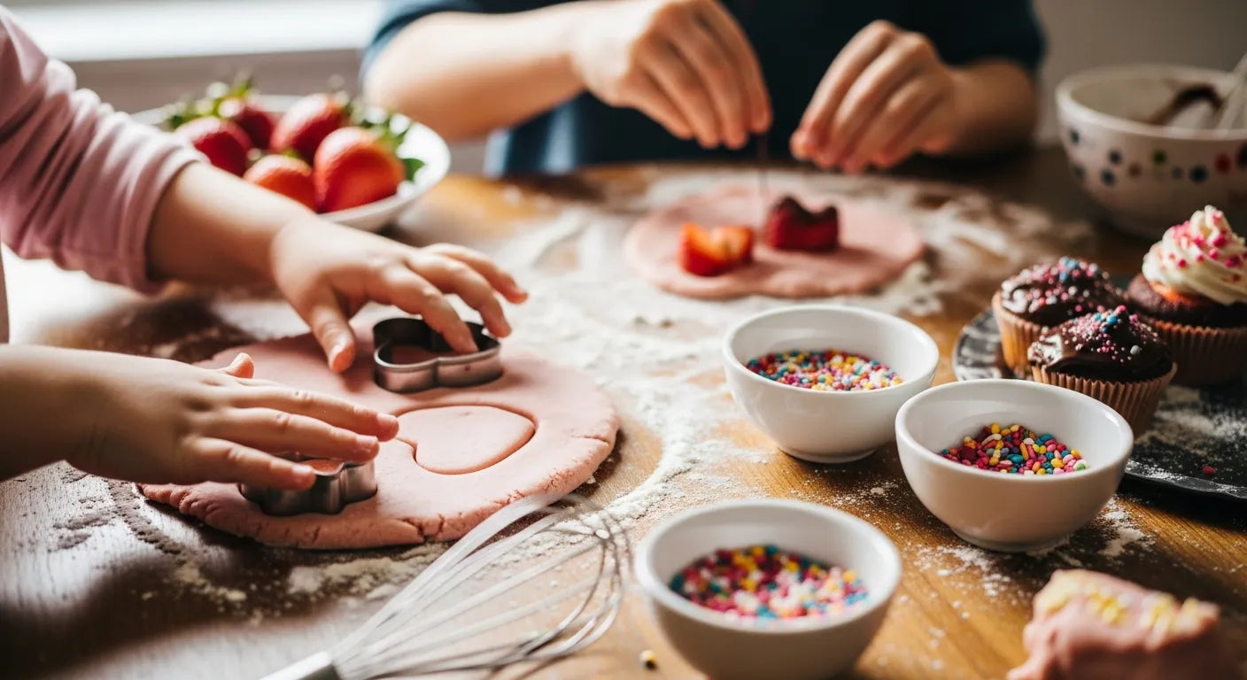 Magical Memories: Hosting a Valentine’s Dinner with Kids | I'm the Chef Too