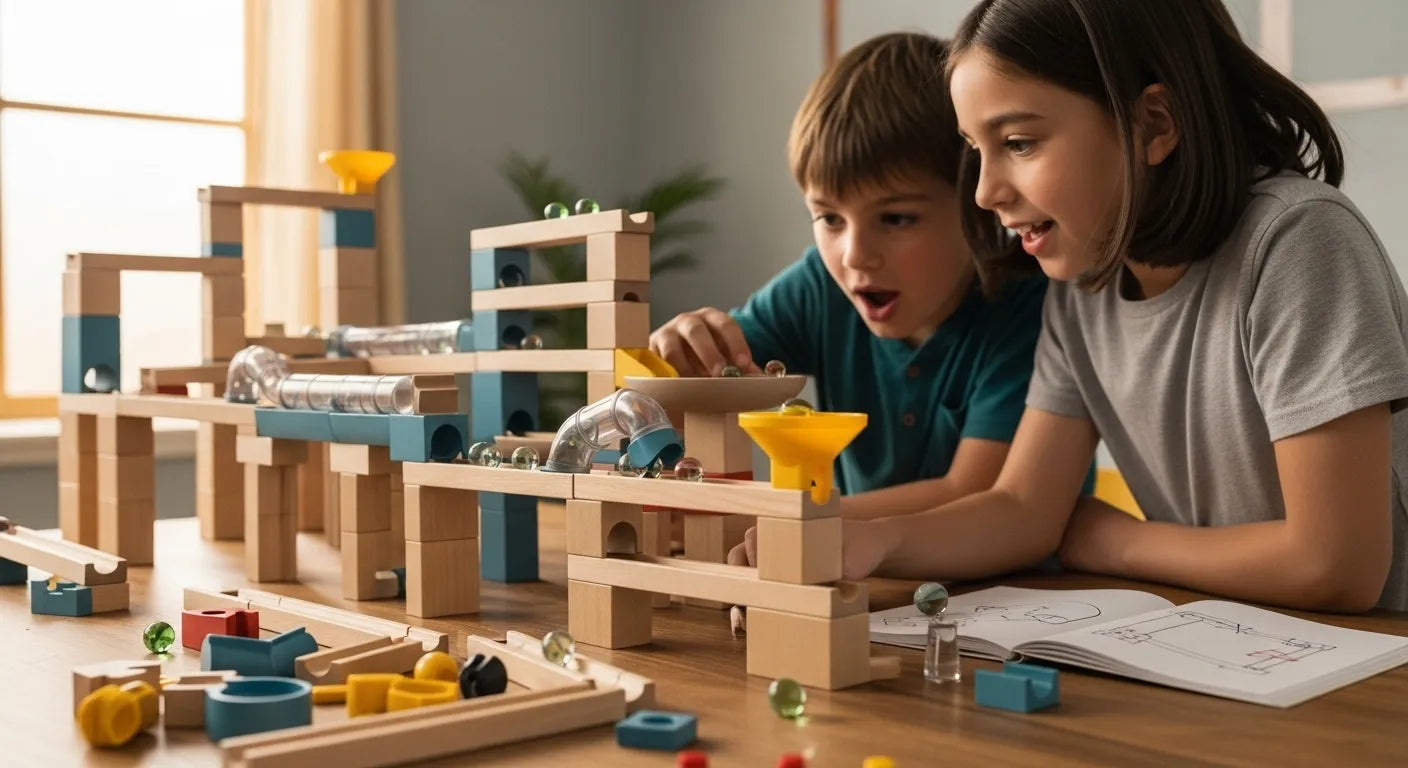 STEM Challenge Marble Run: Build Your Own Brilliance