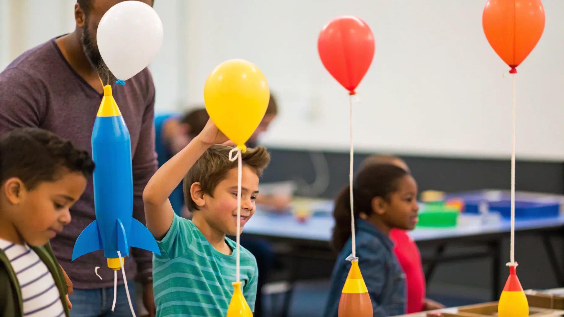 Mastering Balloon Rockets: A Dynamic STEM Activity | I'm the Chef Too
