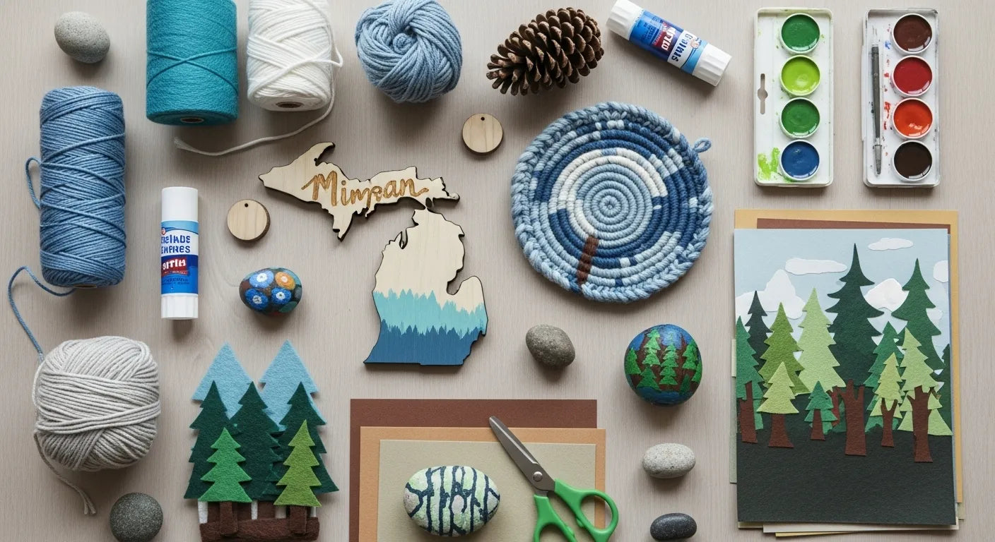 Mit Crafts Michigan Crafts for Kids: Great Lakes STEM & Art Projects